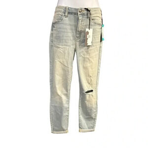 High Rise Light Blue Jeans